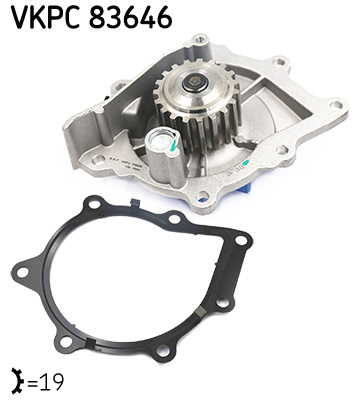 SKF Vízpumpa VKPC83646_SKF